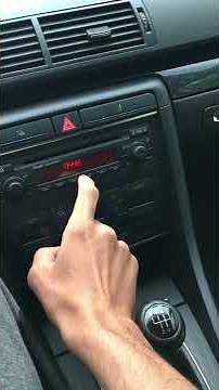 Kako otkljucati radio na audi a4 2004 Safe mode unlock