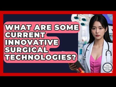 What Are Some Current Innovative Surgical Technologies? - The Operating Table