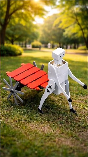 Cardboard Robot That Moves 🦾
