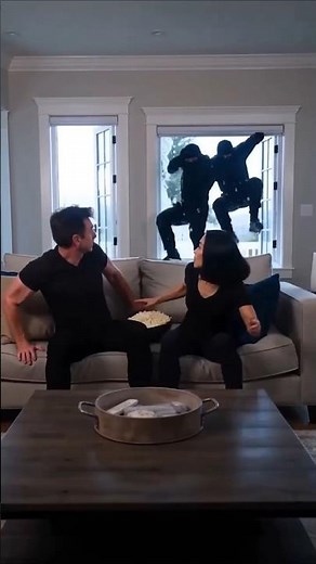 Ninjas broke into my house! 🥷😂 #shorts #funny #trending