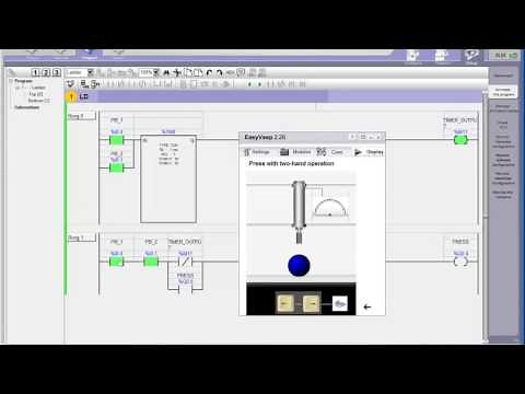 PLC Tutorial (Festo Easy Veep) #3 (Anti Tie Down Circuit)