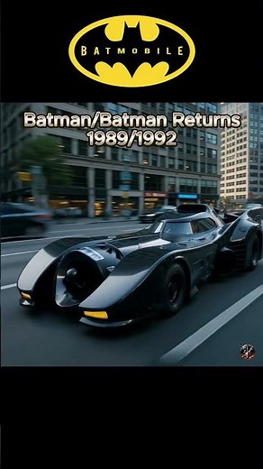 Batmobile Evolution (1943–2022)