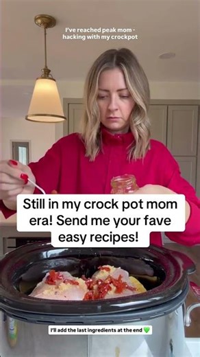 Do you use the crock pot for meals? This is a life saver for our family! #momlife #dayinmylife