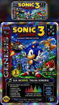 🎮 SONIC 3 SEGA GENESIS OST | A INCRÍVEL TRILHA SONORA QUE MARCOU UMA GERAÇÃO! 🎵