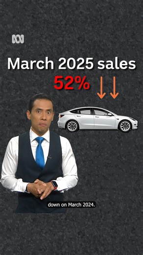 Tesla sales sink further in Australia. But while Australians are shunning Elon Musk’s cars, electronic vehicle sales have a hit a new record. ⚡️ Choose your news on the ABC NEWS app and stay in the know: https://ab.co/abcnewsapp #ABCNewsVic | ABC Melbourne