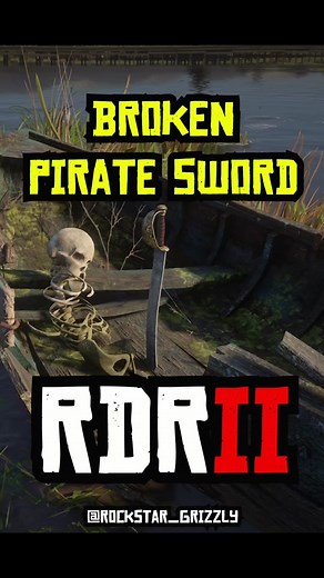 RDR 2 Broken Pirate Sword Location Guide