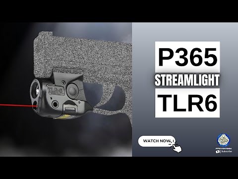 SIG SAUER P365 Streamlight TLR-6 Laser Light Review