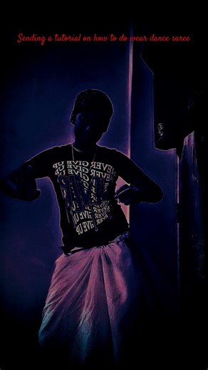 I am making a tutorial of dance saree coming soon in the short