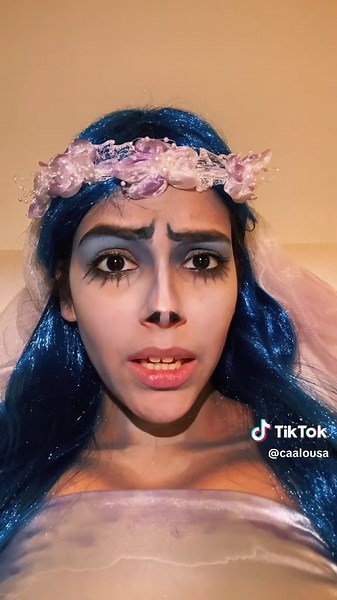 here we love halloween #corpsebride #noivacadaver #halloween #makeup #fyp