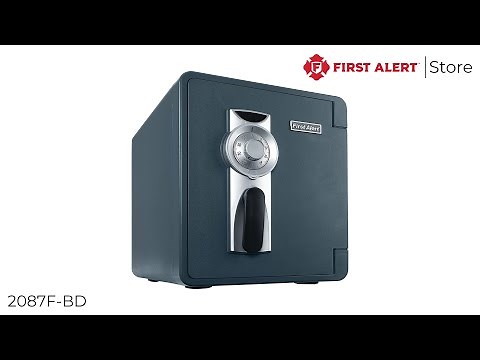 First Alert Combination Waterproof and Fire-Resistant Bolt-Down Safe (2087F-BD)