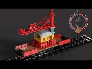 Lego TRAIN MOC - Service Locomotive