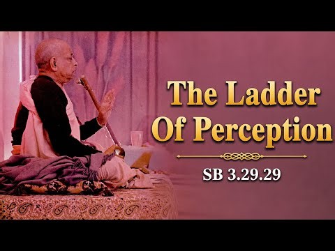 The Ladder Of Perception || Srila Prabhupada