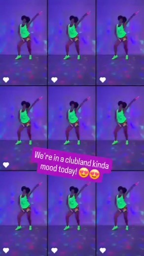 What's your musical vibe today? Fill us in below! Check out this great routine by our choreographer Natalie Ward, demo'd by the wonderful Sonique Smith 💜 #clubland #darrenstyles #hardcore | Clubbercise