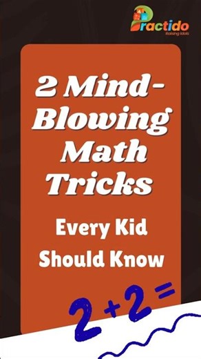 2 Mind-Blowing Math Tricks Every Kid Should Know! 🤯🧠 | Learn Fast