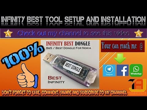 Infinity Best Dongle Setup and Installation