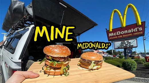 Making a Big Mac in Mcdonald's Parking lot, But Faster