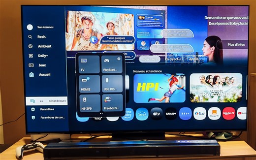 Avec la mise à jour Tizen OS 9, l'interface des TV Samsung devient trop petite, voici comment régler le problème