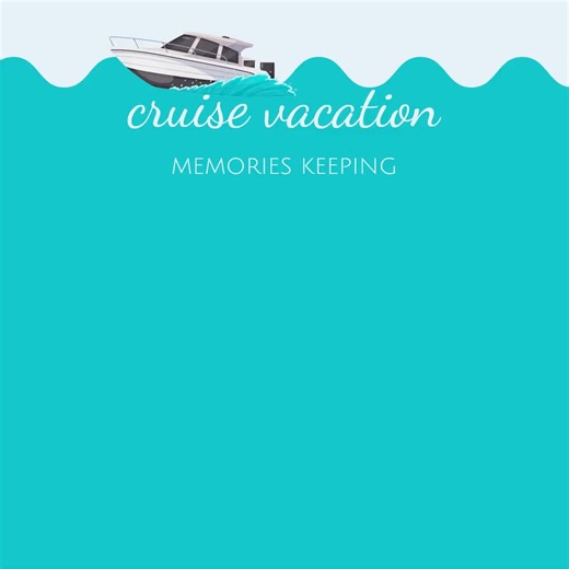 Cruise Photo Collage Templates: Nautical Scrapbooking Frames (SVG, PNG, PSD) - Etsy