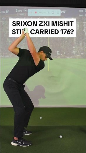 176 Yard Mishit? 2026 Srixon ZXi Irons Performance #golf #golfer #shorts