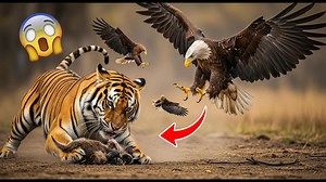 Bengal Tiger vs Mongoose A Mother’s Ultimate Sacrifice 😢🦅 Shocking Jungle Rescue!🥲😁😆 | Khokon Khokon