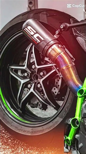 This Kawasaki H2 sounds INSANE! 🔊 (SC-Project Exhaust)​#KawasakiH2 #Superbike #Exhaust
