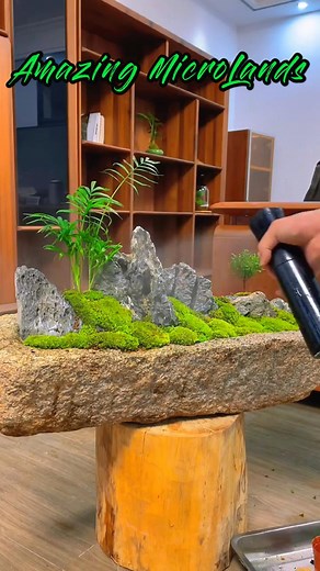 Creative Idea Making Jung to Valuables Stuff, Amazing MicroLandScape #diy #amazingvideo #Awesome #moss #nature #plants #green #naturephotography #aquascape #mossart #photography #trees #mossterrarium #indoorplants #art #tree #plant #mosswall #vivarium #homedecor #terrariums #macro #handmade #naturelovers #garden #lichen #plantedtank #interiordesign #microlandscape #landscape | Moss CraftIdeas