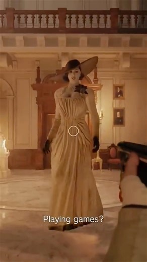 Annoying Lady Dimitrescu | Resident Evil Village Shorts #youtubeshorts #revillage #residentevil