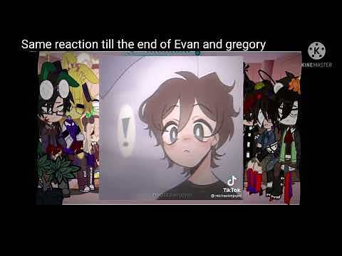 Afton family react to gregory || Part 2/2 || FNAF || (+Gitchtrap) || (+Gregory) || MY AU ||