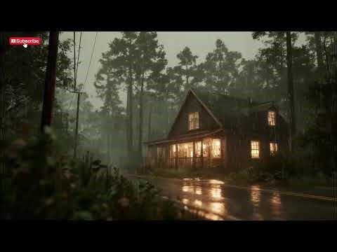 Dark Forest Rain 🌧️ Deep Sleep & Mysterious Night Ambience
