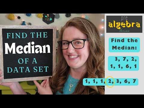 How to Find the Median of a Data Set | Full Explanation with Examples of Odd and Even Data Sets
