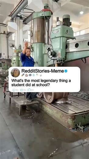 What's the most legendary thing a student did at school? #shorts #story #reddit