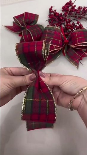 Como fazer de Laços de Natal #Natal #lacodenatal