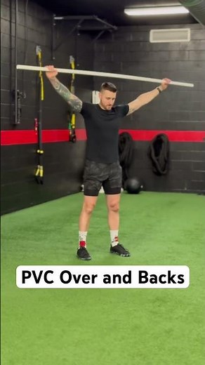 PVC Over & Backs: Improve Shoulder Mobility, Control & Smooth Overhead Range! 💥 #TrAkAthletics