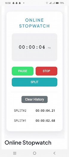 Online Stopwatch | #stopwatch
