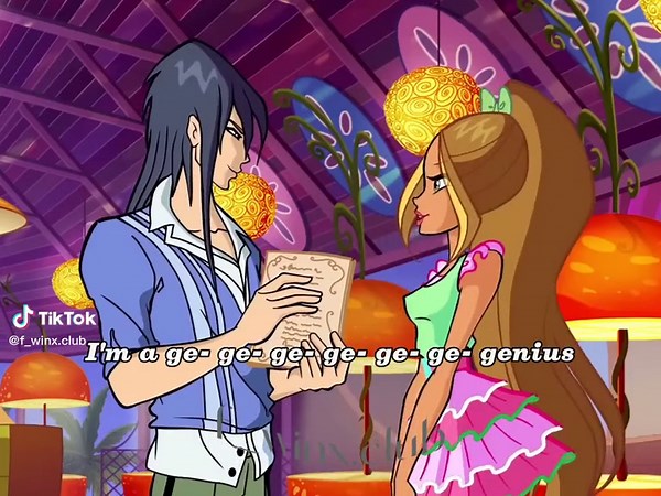 Winx Club Genius Helia and Flora Love Story