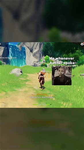 I love hearing Aether voice #genshinimpact #genshin #aether #genshinevent #traveler