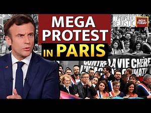 Paris Protest LIVE: Massive Protest In Paris Against Inflation, Climate Crisis | Paris LIVE News