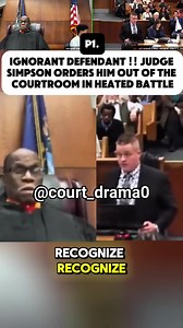 18K views · 114 reactions | IGNORANT DEFENDANT !! JUDGE SIMPSON ORDERS HIM OUT OF THE COURTROOM IN HEATED BATTLE Part.1 #fypシ゚viral #fyp #trending #viral #trendingreels #judge #law #usa #goviral | Court Drama | Facebook