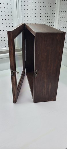 Deep Shadow Box With Frame, Large Square Display Case With Glass Lid, Wooden Shadow Box Frame, Black Display Box, Front Loading Shadow Box - Etsy