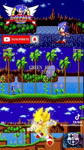 Cómo transformarse en activar el debug y el super sonic en sonic 1 #sonicthehedgehog