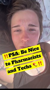3.2K reactions · 138 shares | ‼️PSA: Be Nice to Pharmacists and Techs ‼️ #doctor #pharmacist #pharmacy #tech #technician #nice #kind #patient #patience #understand #understanding #stress #corporation #capitalism #company #CVS #Walgreens #wild #crazy #rude #wow #job #quit #mean | Dr. Kati Forbes, PharmD, RPh | Facebook