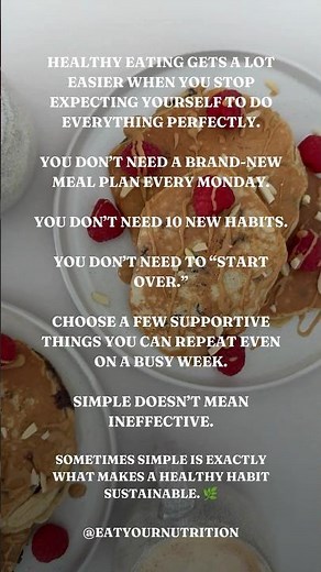 Healthy Eating Can Get Easier