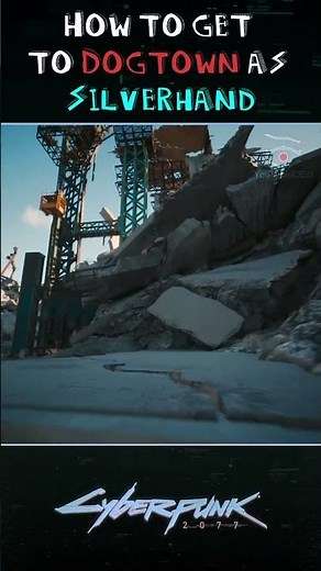 How to get to Dogtown as Silverhand #cyberpunk2077