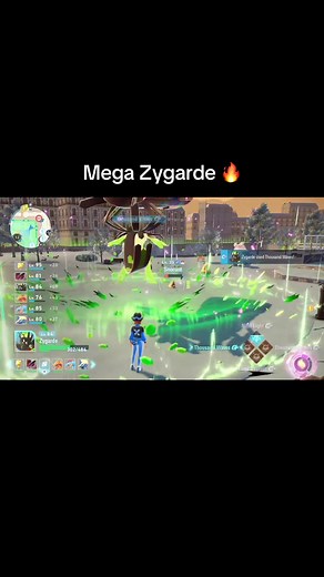 Mega Zygarde gameplay in Pokémon Legends Z-A #pokemonleaks #pokemonnews #pokemonlegendsza #legendsza #pokemoncommunity