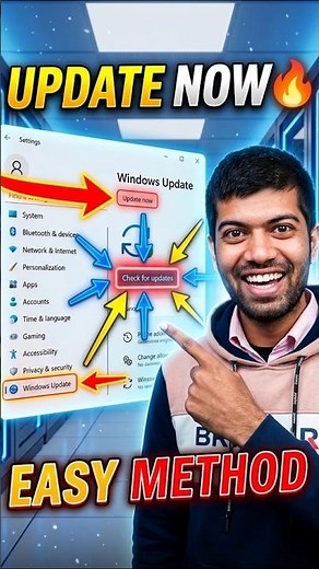 How To Update Windows from Settings 🔥 Easy Method (Windows 11/10)