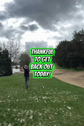 After being sick most of the week I was thankfully able to get back out and play today and played decent with @dadisgolfing. Here is tee shot on par 3 Hole 7 at Oak Hollow in High Point, NC! #golf #itsalwaysgolfoclock #golfforbeginners #golfing #ilovegolf