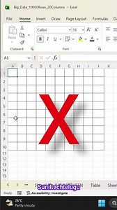 Create a 1 to 100 Multiplication Table in Excel in Seconds! 😱🔥