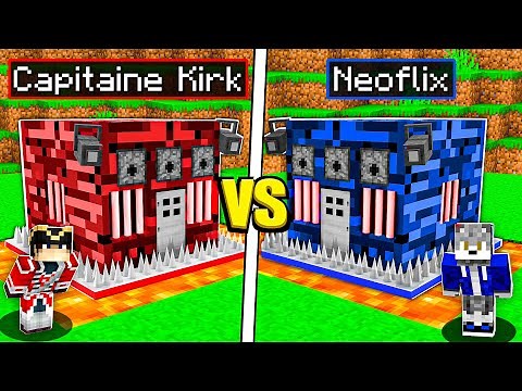 BUNKER CAPITAINE KIRK VS BUNKER NEOFLIX Dans MINECRAFT !