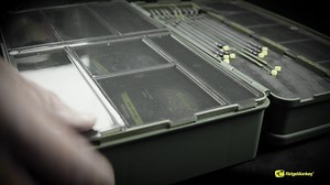 Introducing the RidgeMonkey Armoury Tacklebox: the only all-in-one tackle box. Developed to safely and efficiently store all the end tackle you will ever need with a massive 29 compartments of various sizes, three separate rig boards and an efficiently spacious single-unit design. Coming soon to a tackle shop near you! | Total Carp Magazine