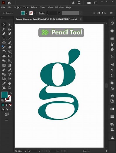 Pencil Tool | Adobe illustrator | Tips and Tricks